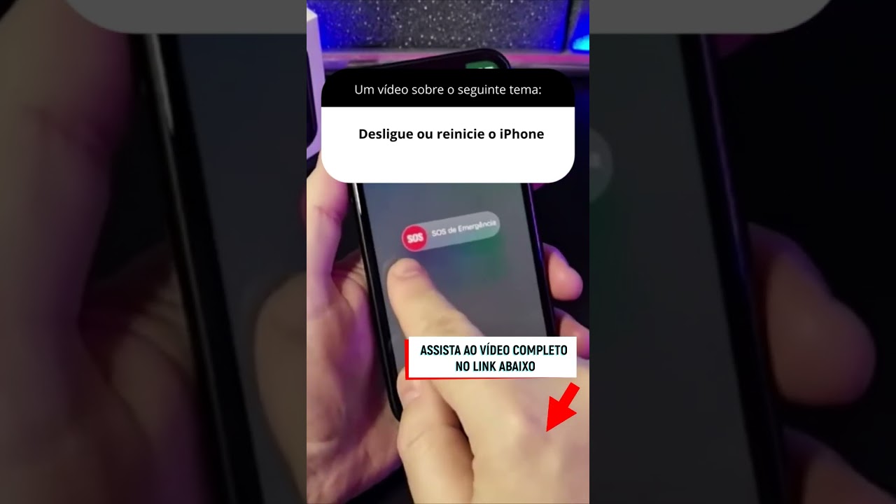 Desligue ou reinicie o iPhone Desligue ou reinicie o iPhone