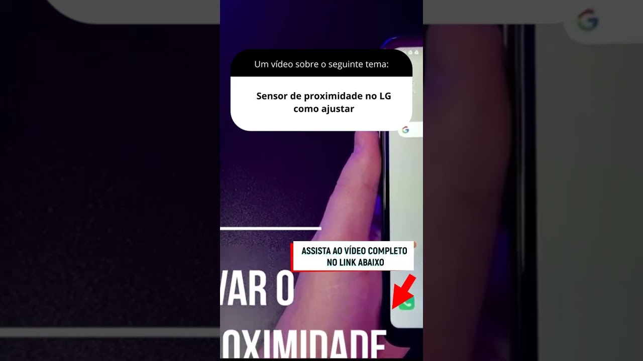 Sensor de proximidade no LG como ajustar Sensor de proximidade no LG como ajustar