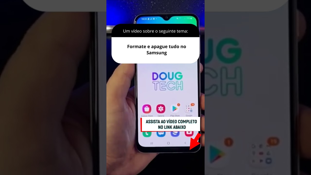 Formate e apague tudo no Samsung Formate e apague tudo no Samsung