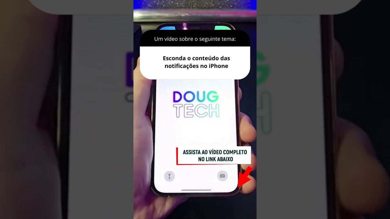 Esconda o conteúdo das notificações no iPhone Esconda o conteúdo das notificações no iPhone