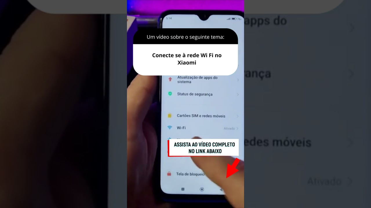 Conecte se à rede Wi Fi no Xiaomi Conecte se à rede Wi Fi no Xiaomi