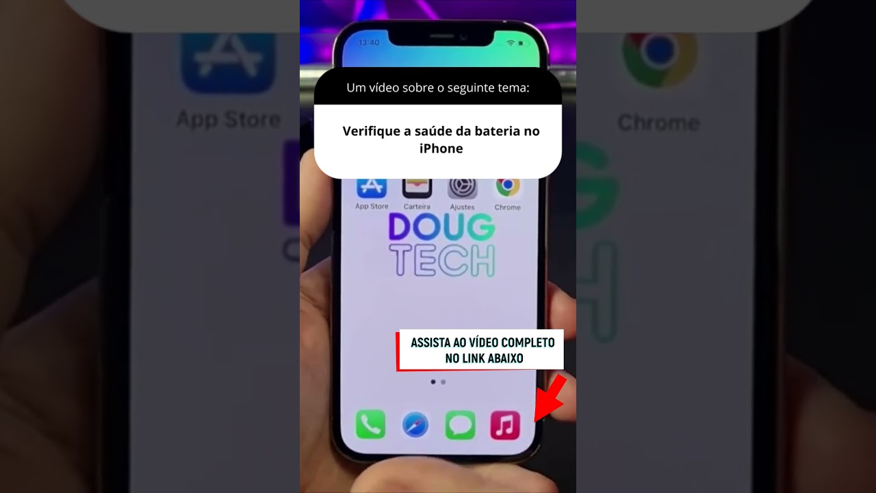 Verifique a saúde da bateria no iPhone Verifique a saúde da bateria no iPhone