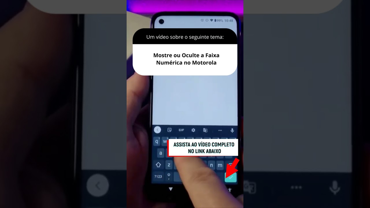 Mostre ou Oculte a Faixa Numérica no Motorola Mostre ou Oculte a Faixa Numérica no Motorola