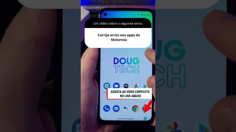 Corrija erros nos apps do Motorola