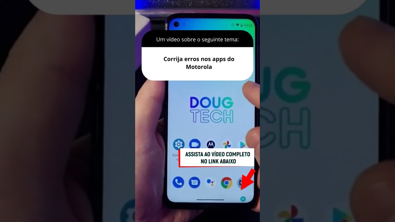 Corrija erros nos apps do Motorola Corrija erros nos apps do Motorola