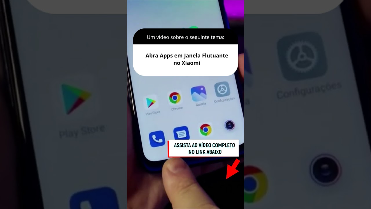 Abra Apps em Janela Flutuante no Xiaomi Abra Apps em Janela Flutuante no Xiaomi