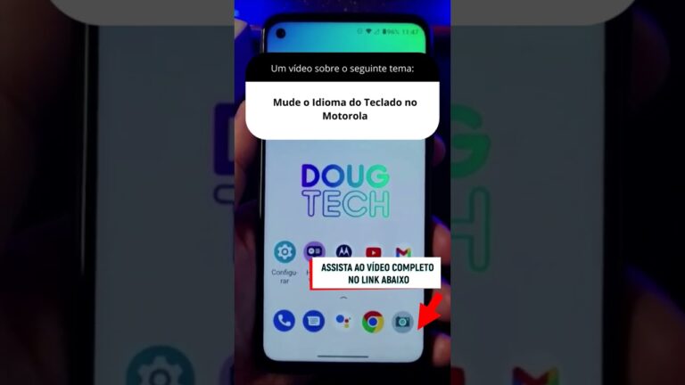 Mude o Idioma do Teclado no Motorola