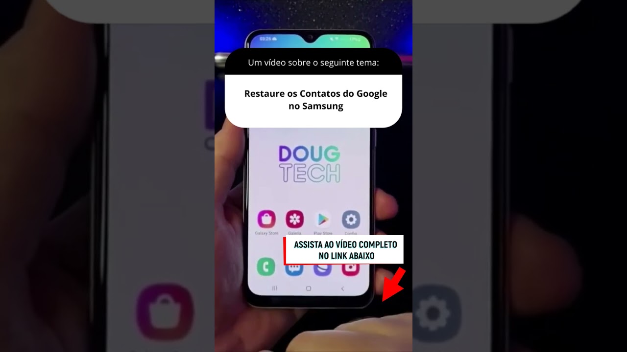 Restaure os Contatos do Google no Samsung Restaure os Contatos do Google no Samsung