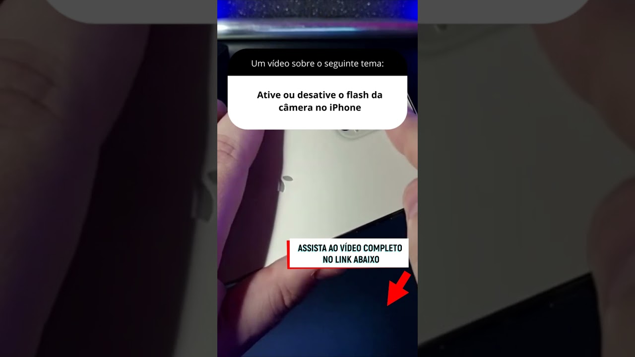 Ative ou desative o flash da câmera no iPhone Ative ou desative o flash da câmera no iPhone