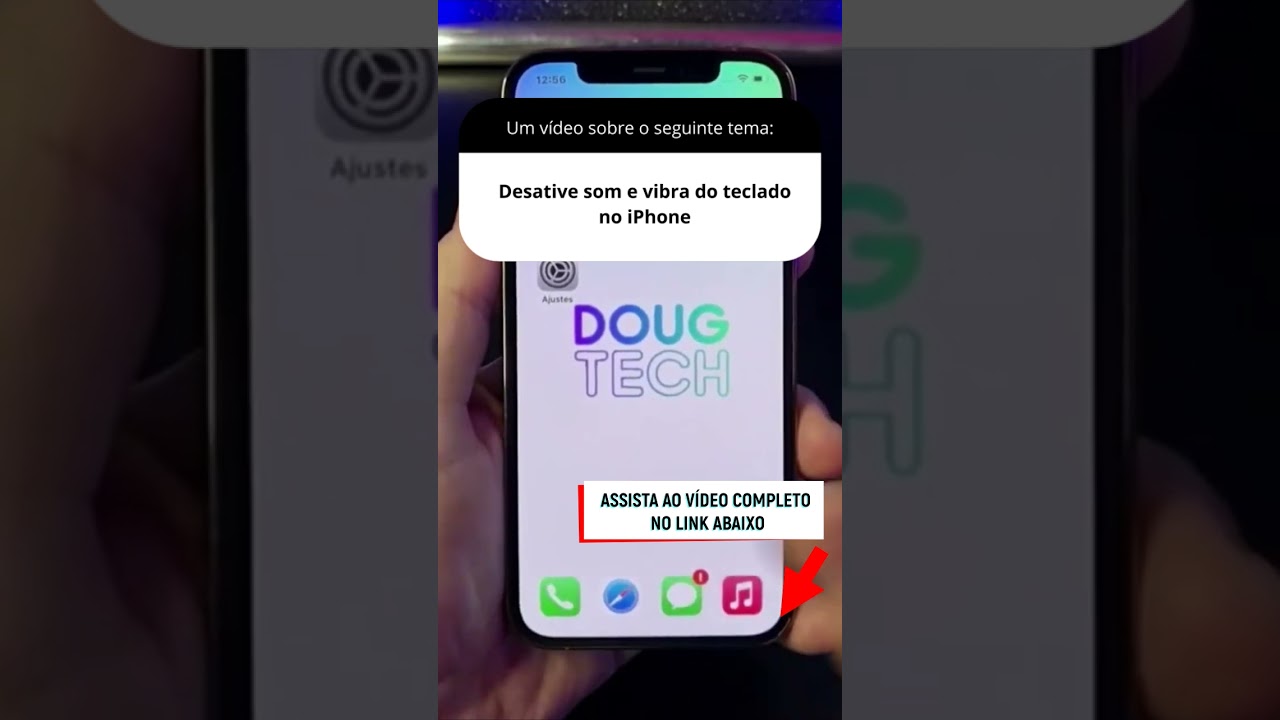 Desative som e vibra do teclado no iPhone Desative som e vibra do teclado no iPhone