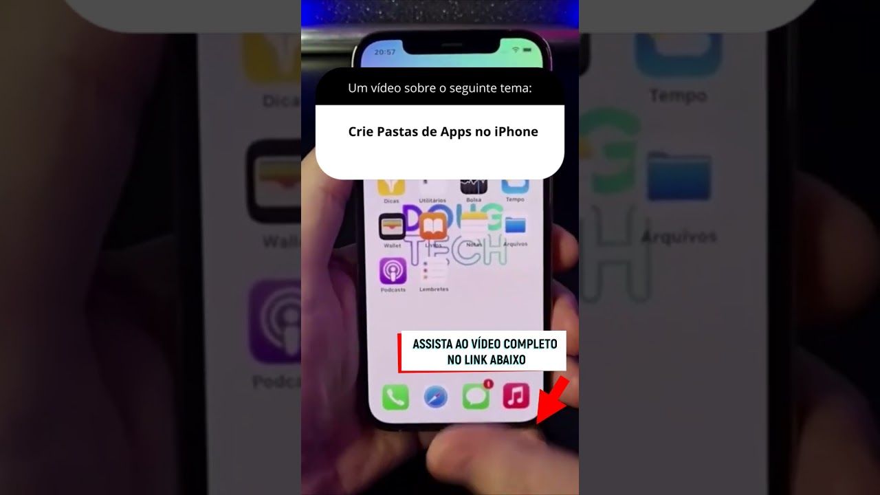 Crie Pastas de Apps no iPhone Crie Pastas de Apps no iPhone