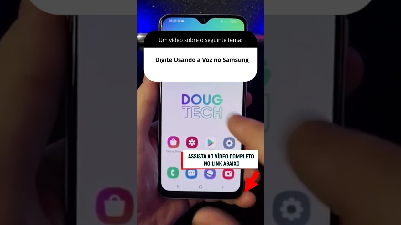 Digite Usando a Voz no Samsung Digite Usando a Voz no Samsung