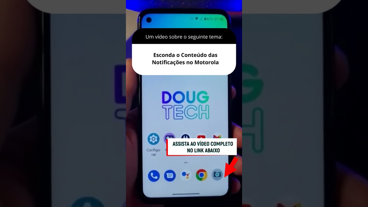 Esconda o Conteúdo das Notificações no Motorola Esconda o Conteúdo das Notificações no Motorola