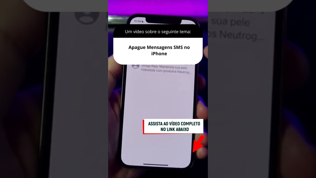 Apague Mensagens SMS no iPhone Apague Mensagens SMS no iPhone