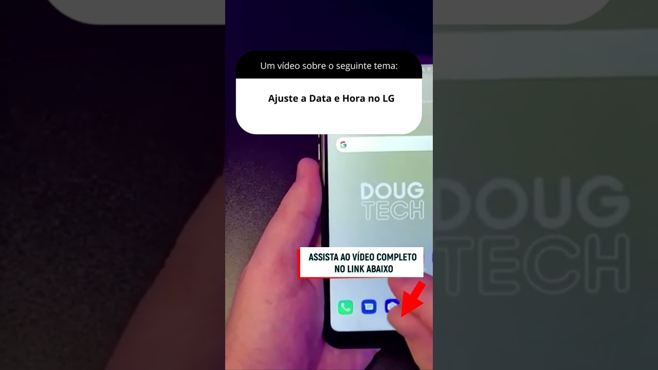 Ajuste a Data e Hora no LG Ajuste a Data e Hora no LG