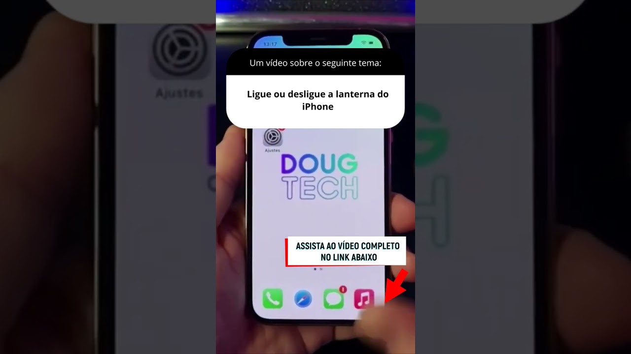 Ligue ou desligue a lanterna do iPhone Ligue ou desligue a lanterna do iPhone