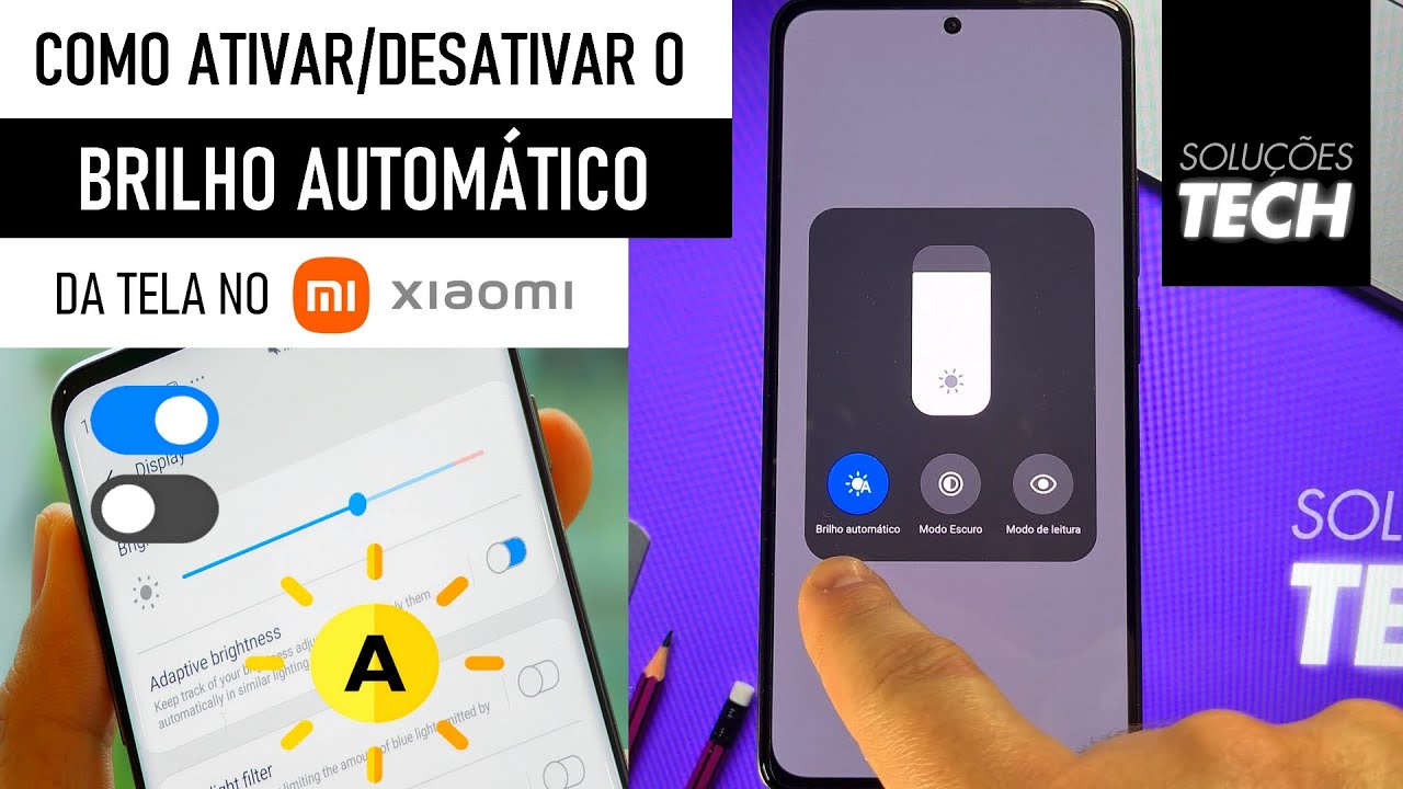 Como Ativar/Desativar o BRILHO AUTOMÁTICO da TELA no Xiaomi (ATUALIZADO) Como Ativar/Desativar o BRILHO AUTOMÁTICO da TELA no Xiaomi (ATUALIZADO)