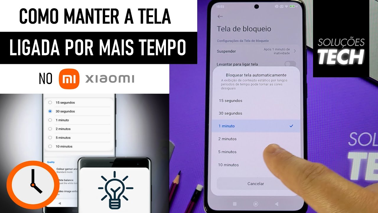 Como Manter a TELA LIGADA por mais TEMPO no Xiaomi (ATUALIZADO) Como Manter a TELA LIGADA por mais TEMPO no Xiaomi (ATUALIZADO)