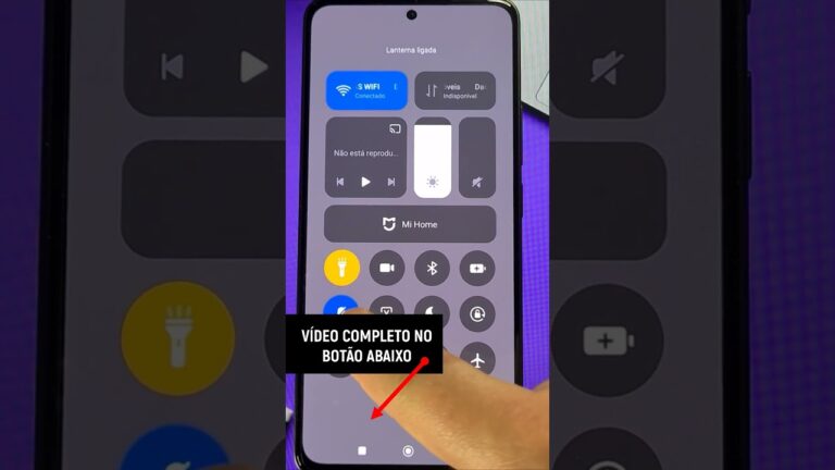 Lanterna no Xiaomi: Como Usar com Apenas Um Toque!