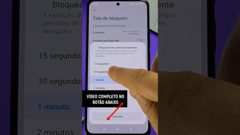 Quer Evitar que a Tela Apague? Ajuste Isso no Seu Xiaomi Fácil!