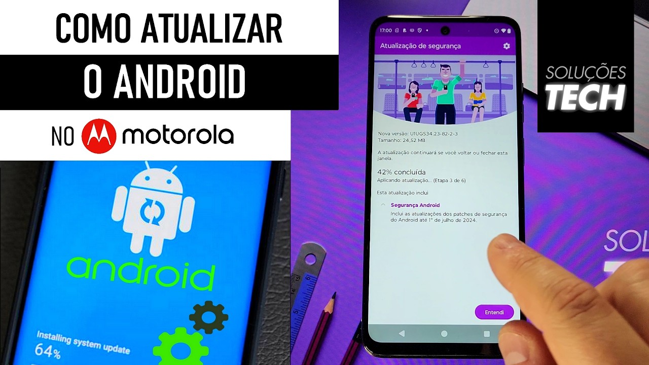 Como ATUALIZAR o ANDROID no MOTOROLA (ATUALIZADO)