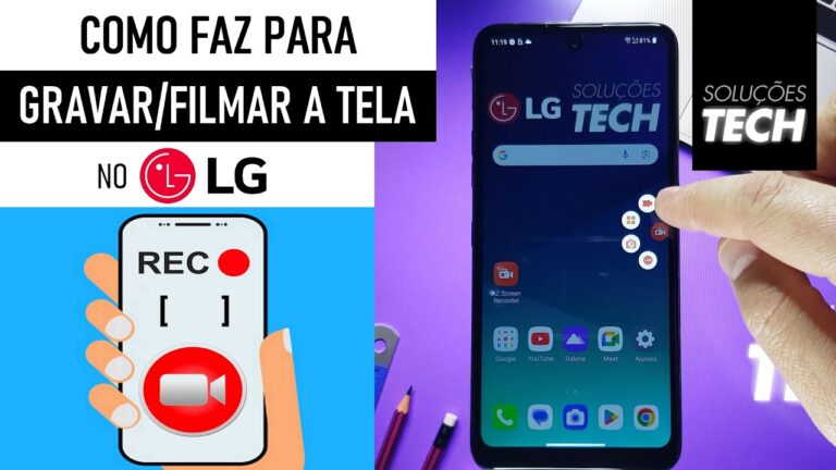 Como GRAVAR a TELA do LG (ATUALIZADO)