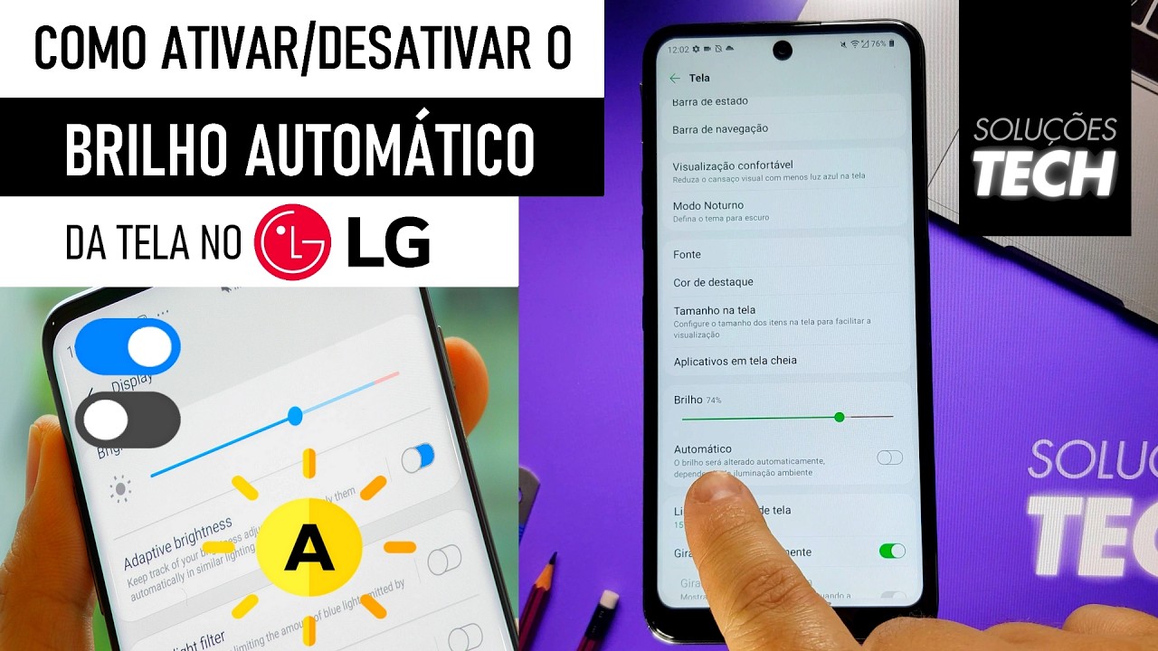 Como Ativar ou Desativar o BRILHO AUTOMÁTICO da Tela no LG (ATUALIZADO) Como Ativar ou Desativar o BRILHO AUTOMÁTICO da Tela no LG (ATUALIZADO)