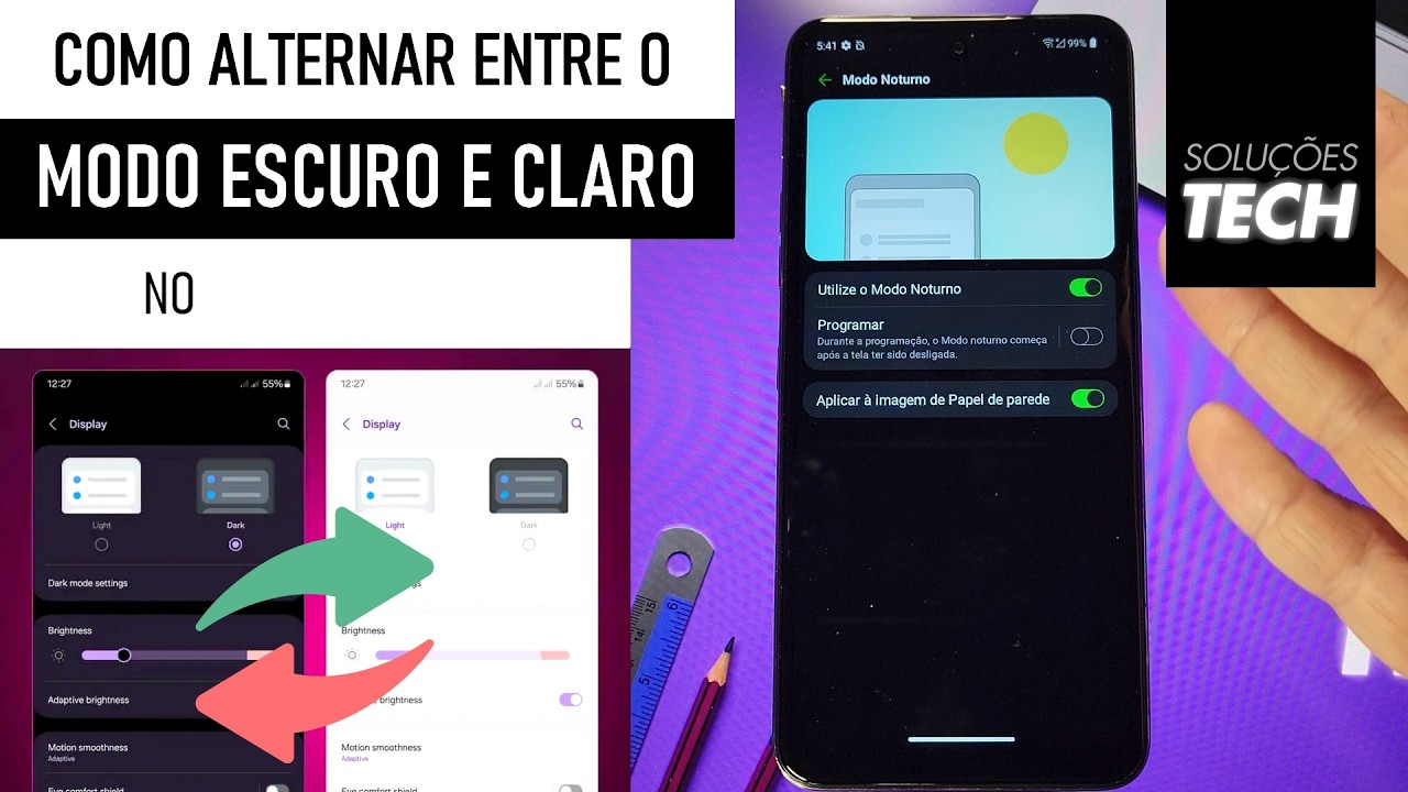Como Alternar entre o MODO ESCURO e CLARO no LG (ATUALIZADO) Como Alternar entre o MODO ESCURO e CLARO no LG (ATUALIZADO)
