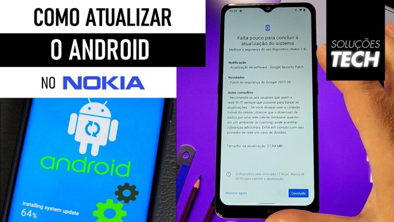 Como ATUALIZAR o ANDROID no NOKIA (ATUALIZADO)