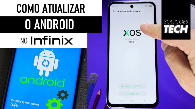 Como ATUALIZAR o ANDROID no INFINIX (ATUALIZADO)