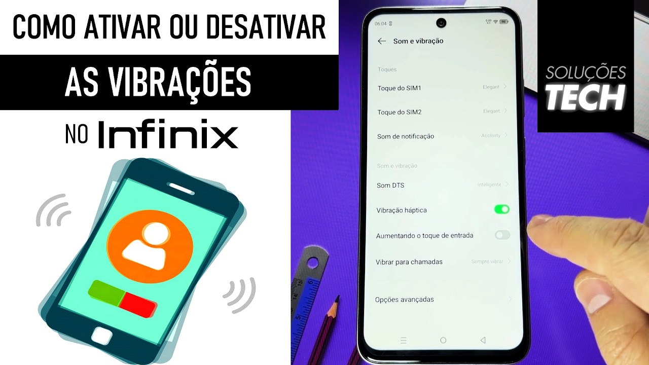 Como Ativar ou Desativar as VIBRAÇÕES no INFINIX (ATUALIZADO) Como Ativar ou Desativar as VIBRAÇÕES no INFINIX (ATUALIZADO)