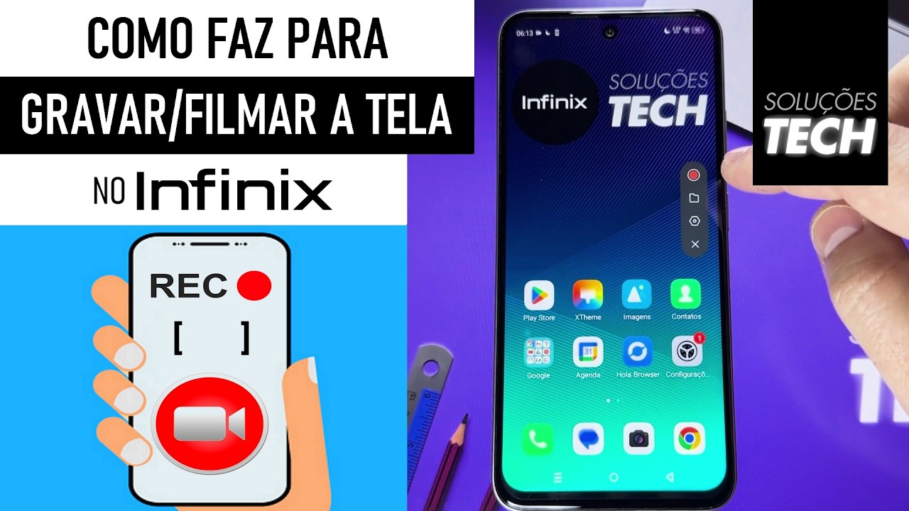 Como GRAVAR a TELA do INFINIX (ATUALIZADO) Como GRAVAR a TELA do INFINIX (ATUALIZADO)