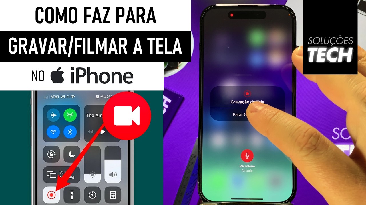 Como GRAVAR a TELA do iPhone (ATUALIZADO) Como GRAVAR a TELA do iPhone (ATUALIZADO)