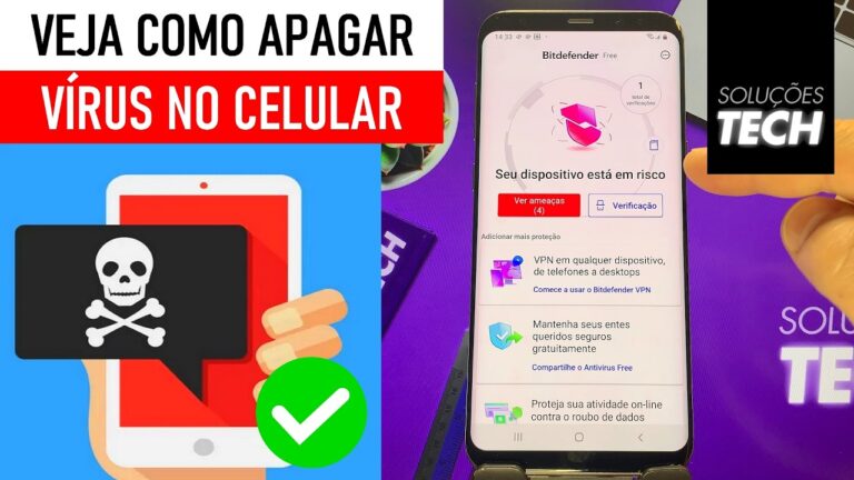 Como REMOVER VÍRUS de QUALQUER CELULAR ANDROID