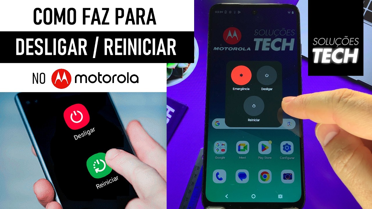Como Desligar ou Reiniciar o MOTOROLA (ATUALIZADO) Como Desligar ou Reiniciar o MOTOROLA (ATUALIZADO)