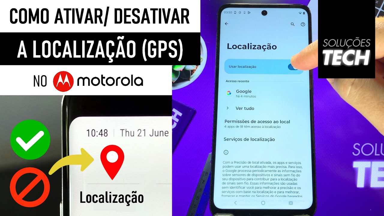 Como Ativar ou Desativar a LOCALIZAÇÃO GPS no MOTOROLA (ATUALIZADO) Como Ativar ou Desativar a LOCALIZAÇÃO GPS no MOTOROLA (ATUALIZADO)