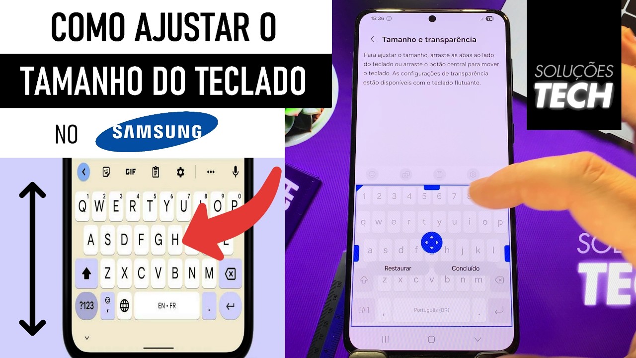 Como AJUSTAR o TAMANHO do TECLADO no SAMSUNG (ATUALIZADO) Como AJUSTAR o TAMANHO do TECLADO no SAMSUNG (ATUALIZADO)