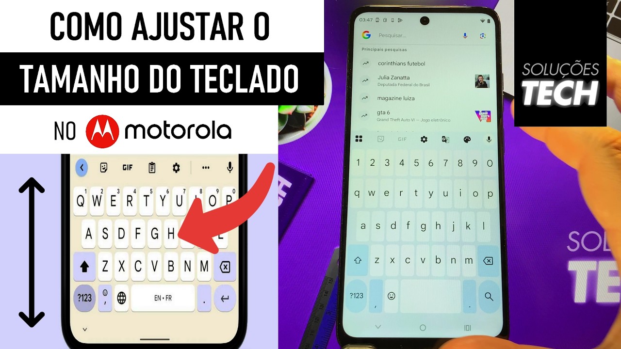 Como AJUSTAR o TAMANHO do TECLADO no MOTOROLA (ATUALIZADO) Como AJUSTAR o TAMANHO do TECLADO no MOTOROLA (ATUALIZADO)