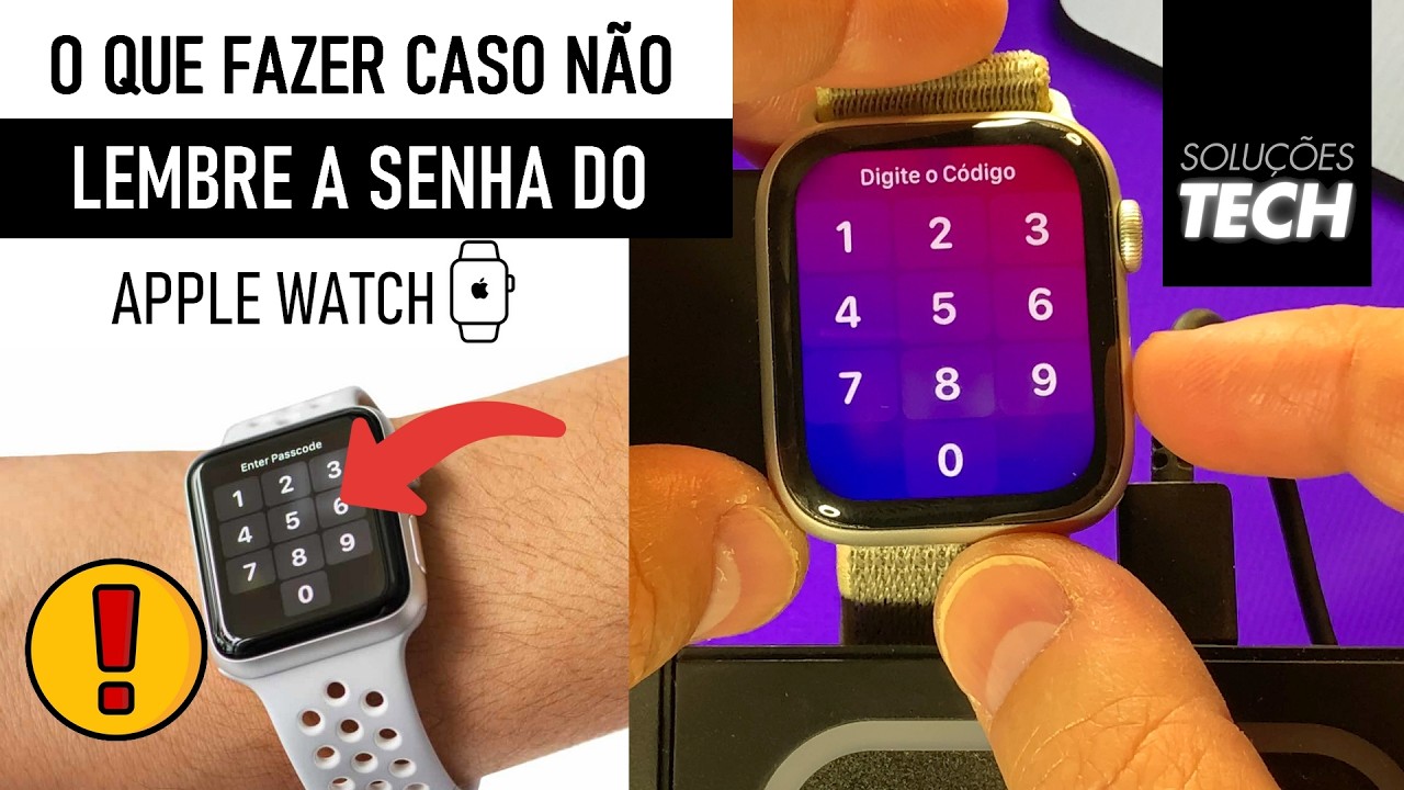 NÃO LEMBRA A SENHA do Apple Watch? Veja o que Fazer! ✅ NÃO LEMBRA A SENHA do Apple Watch? Veja o que Fazer! ✅