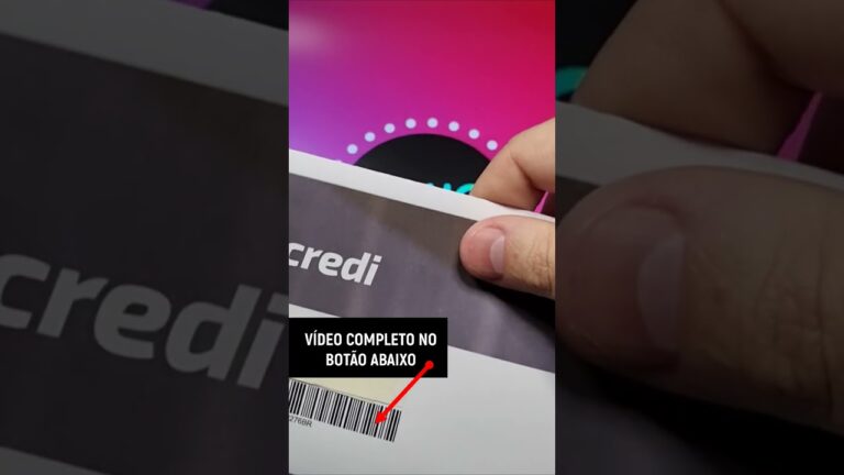 Cartão de Débito Sicredi unboxing e primeiros detalhes