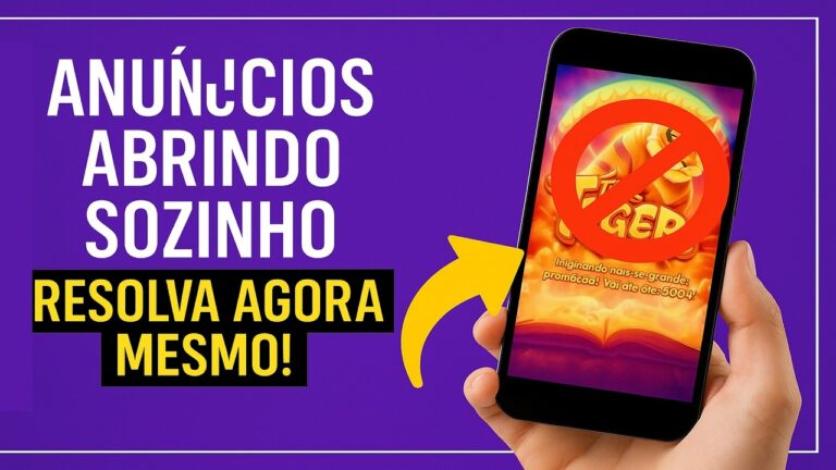 ANÚNCIOS abrindo SOZINHO no celular como resolver