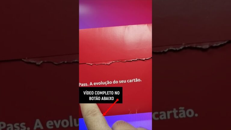 Unboxing Cartão de Crédito SANTANDER FREE #shorts