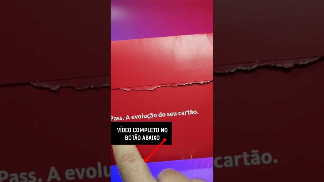 Unboxing Cartão de Crédito SANTANDER FREE #shorts Unboxing Cartão de Crédito SANTANDER FREE #shorts