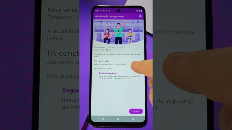 Como ATUALIZAR o ANDROID no MOTOROLA #shorts #motorola #android #tutorial #atualização