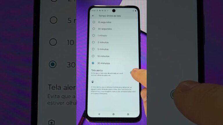 Como Manter a TELA LIGADA por mais TEMPO no MOTOROLA #shorts #motorola #android #tutorial #tela Como Manter a TELA LIGADA por mais TEMPO no MOTOROLA #shorts #motorola #android #tutorial #tela