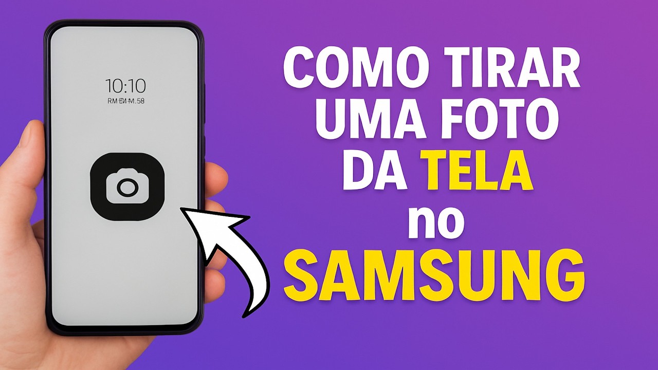 Como tirar uma FOTO da TELA no SAMSUNG Como tirar uma FOTO da TELA no SAMSUNG