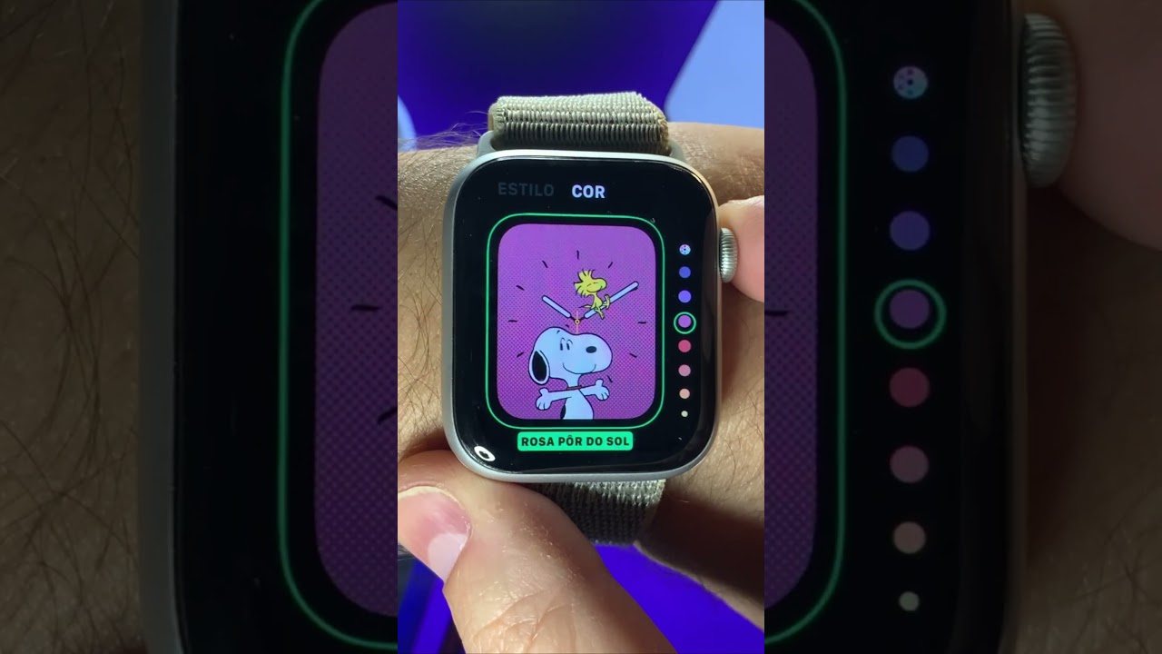 Como Alterar o Relógio ou Mostradores no Apple Watch #shorts #applewatch #apple #tutorial #dicas Como Alterar o Relógio ou Mostradores no Apple Watch #shorts #applewatch #apple #tutorial #dicas