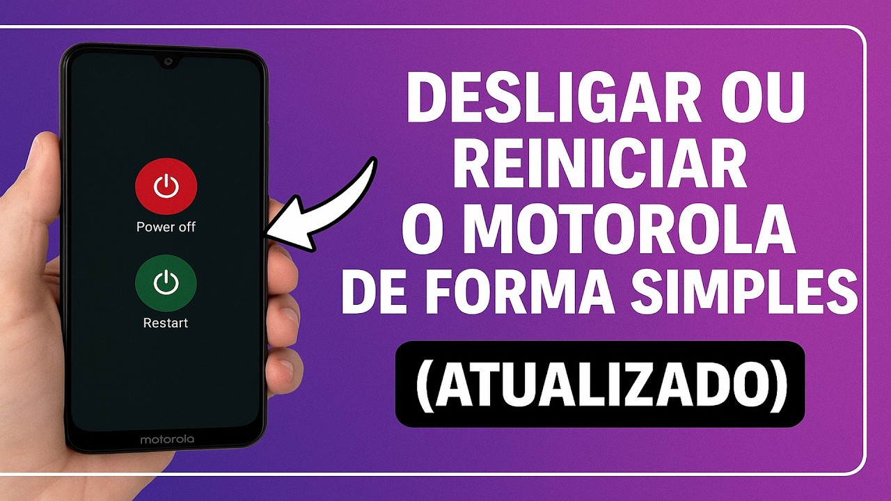 Como Desligar ou Reiniciar o MOTOROLA