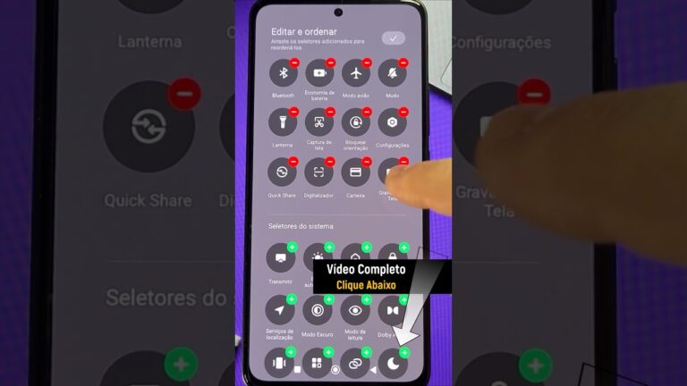 Como Personalizar os Atalhos no Xiaomi
