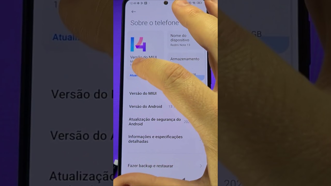 Como Atualizar o Android do Xiaomi #shorts #xiaomi #android #tutorial #atualização Como Atualizar o Android do Xiaomi #shorts #xiaomi #android #tutorial #atualização